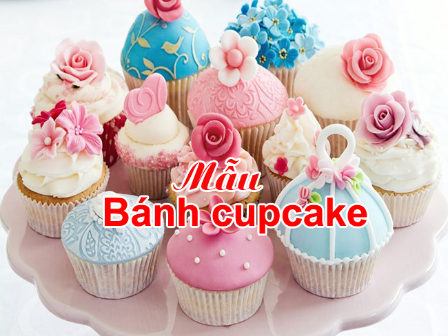 Mẫu bánh cupcake