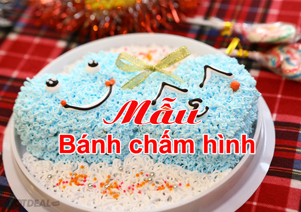 Mẫu bánh chấm hình